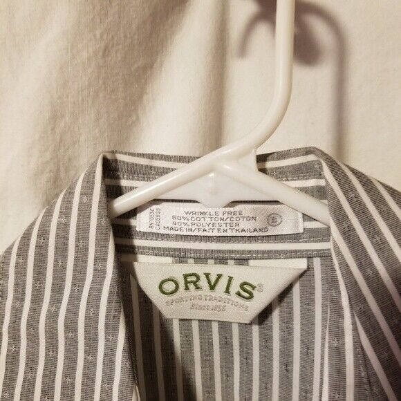 Orvis Button Up Shirt Size 8 Gray - Picture 5 of 5
